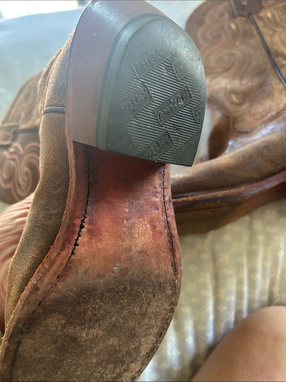 “Real” (not fashion) Tony Lama cowboy boots - Picture 6 of 6